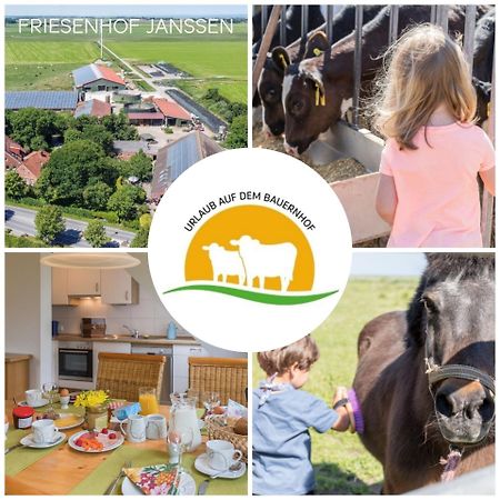 Friesenhof Janssen - Urlaub Auf Dem Bauernhof Apartamento Neuharlingersiel Exterior foto